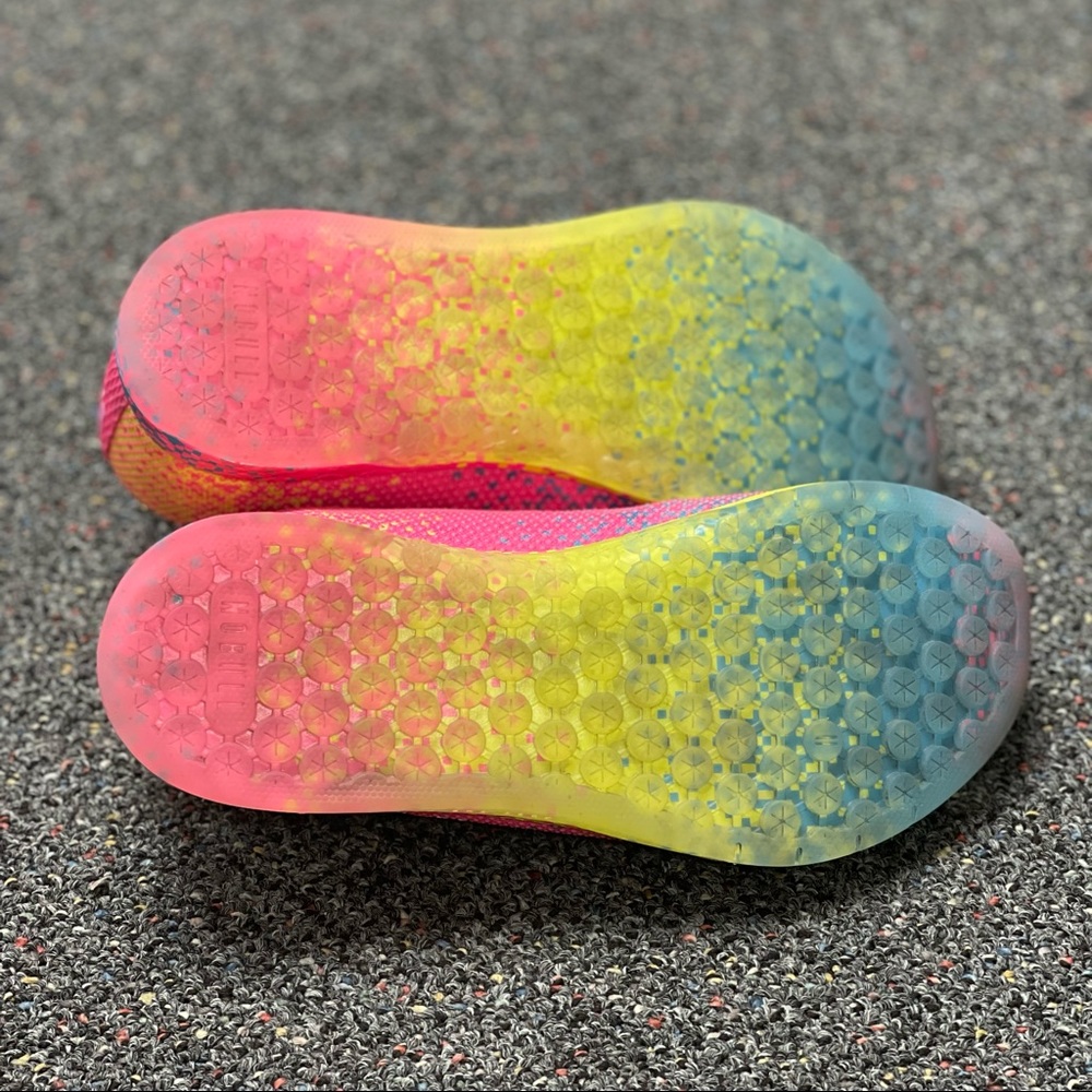 NOBULL Neon Glitch Pink Trainers - Picture 4 of 4
